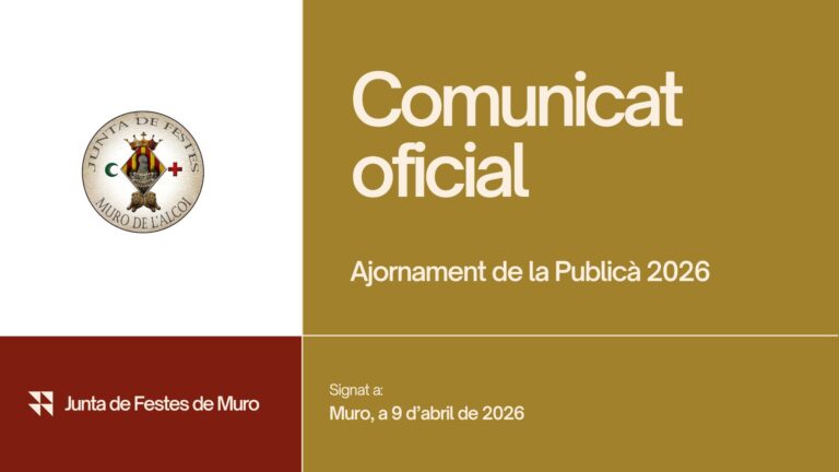 COMUNICAT OFICIAL: AJORNAMENT DE LA PUBLICÀ 2026