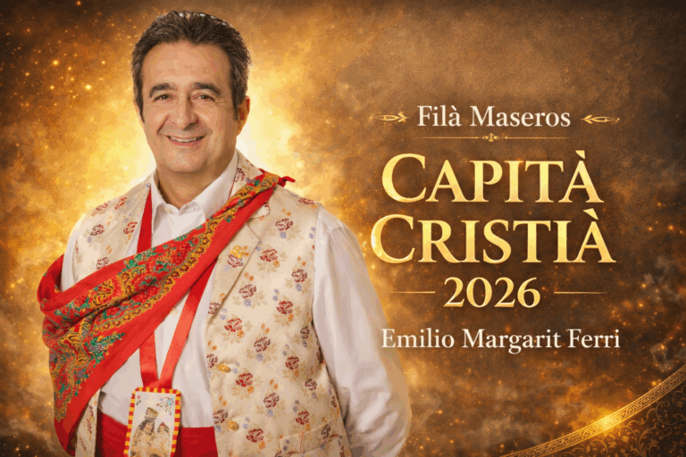 Emilio Margarit Ferri, Capità Cristià de la filà Maseros de Muro